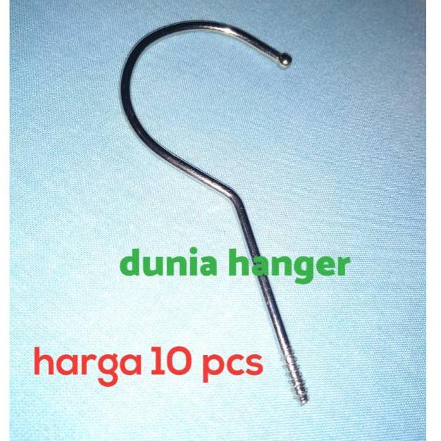 Jual Kait Hanger kayu dan plastik hook hanger kayu Shopee Indonesia