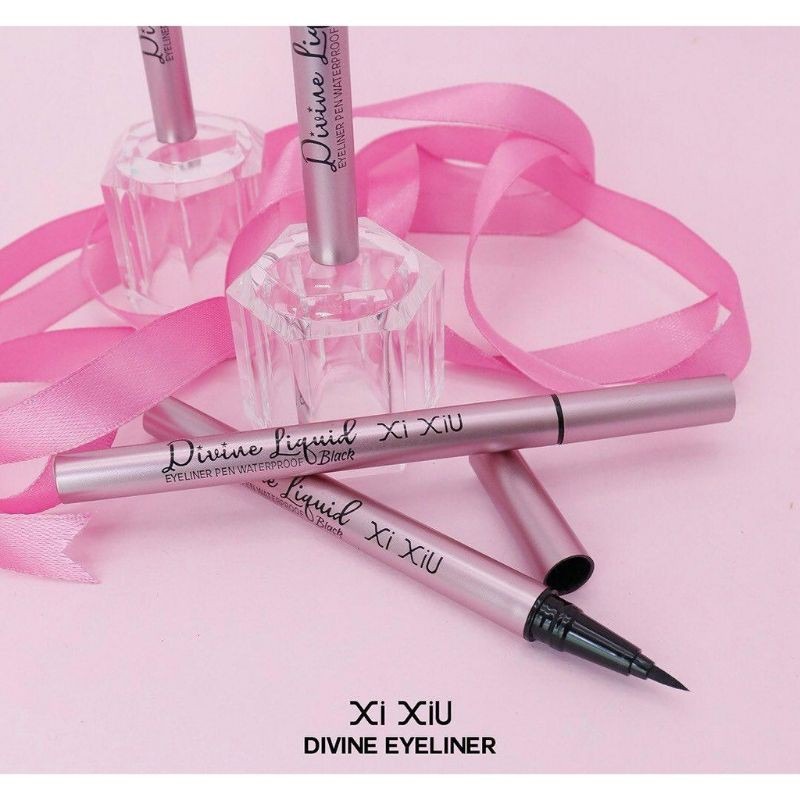 Jual Xi Xiu Divine Liquid Eyeliner Pen Waterproof Xixiu Eyeliner Black Bpom Shopee Indonesia 