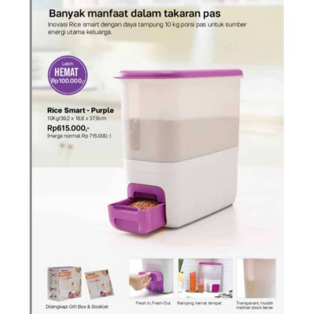 Jual Rice Smart Tupperware | Shopee Indonesia