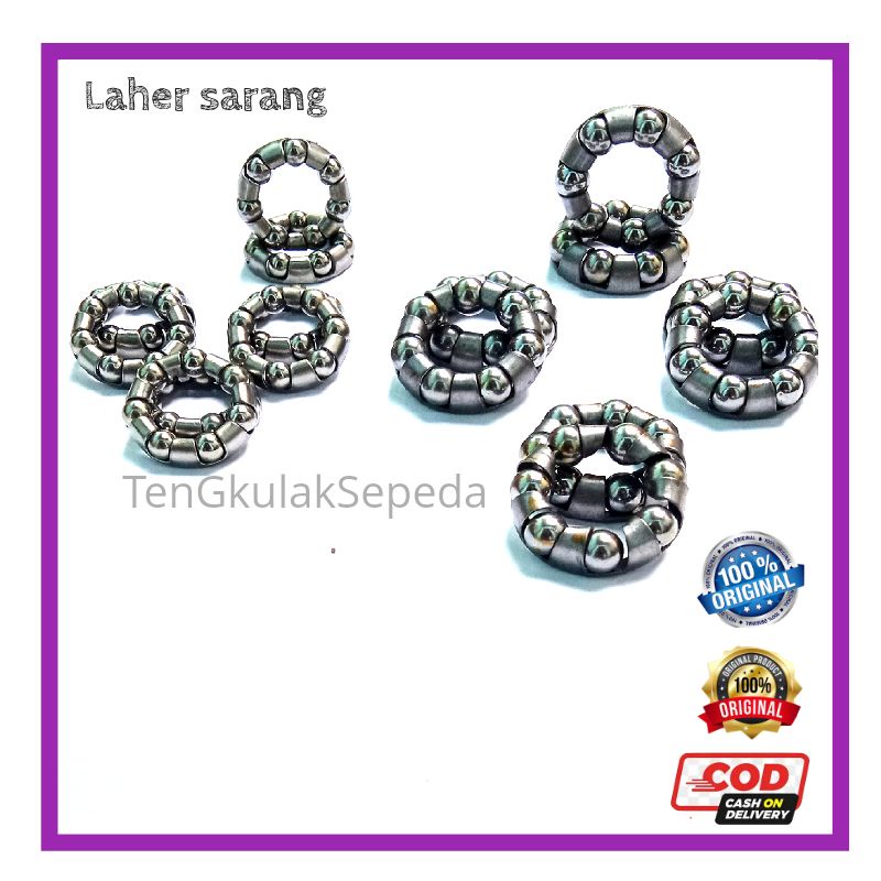 Jual Laher Sepeda Pelor Sarang Roda Depan-Belakang Bearing BMX MTB Mini ...