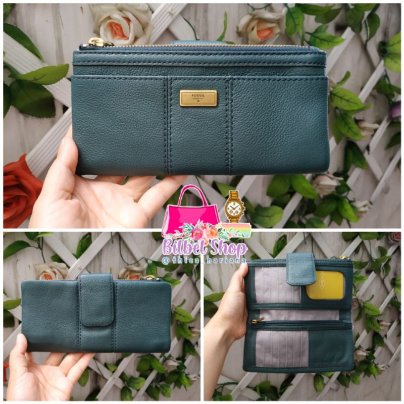 Fossil ella clutch deals