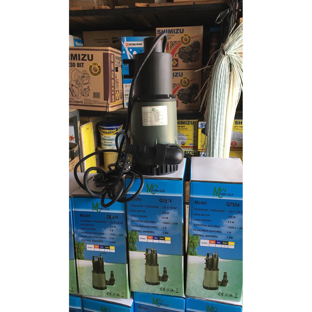 Jual Mesin Pompa Air (pompa Celup/Rendam) Mc Q7504 Non Automatic ...