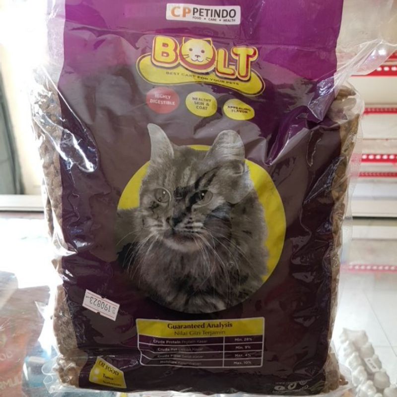 Jual Pakan Kucing Bolt Donut Bolt Ikan Kg Shopee Indonesia