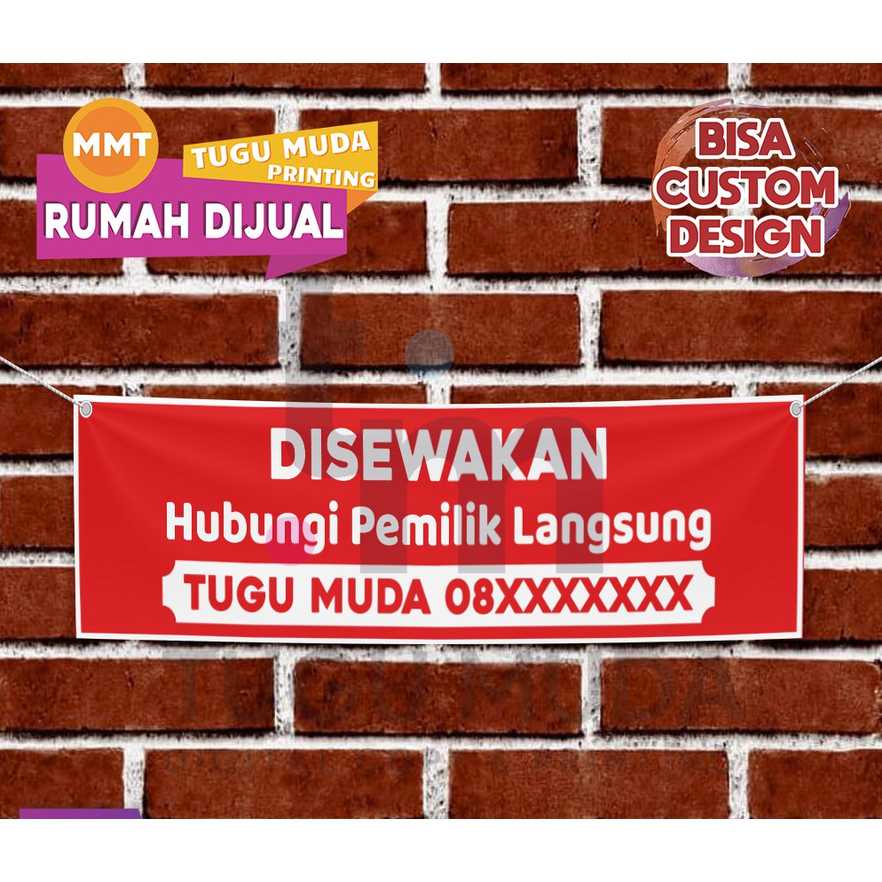 Jual Cetak Mmtbannerspanduk Ruko Disewakan Sewa Rumah Shopee Indonesia 6718