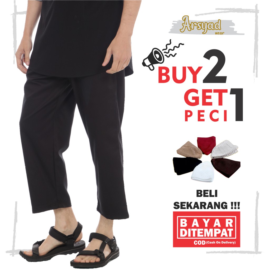 Jual Celana Cingkrang Pria Dewasa | Shopee Indonesia