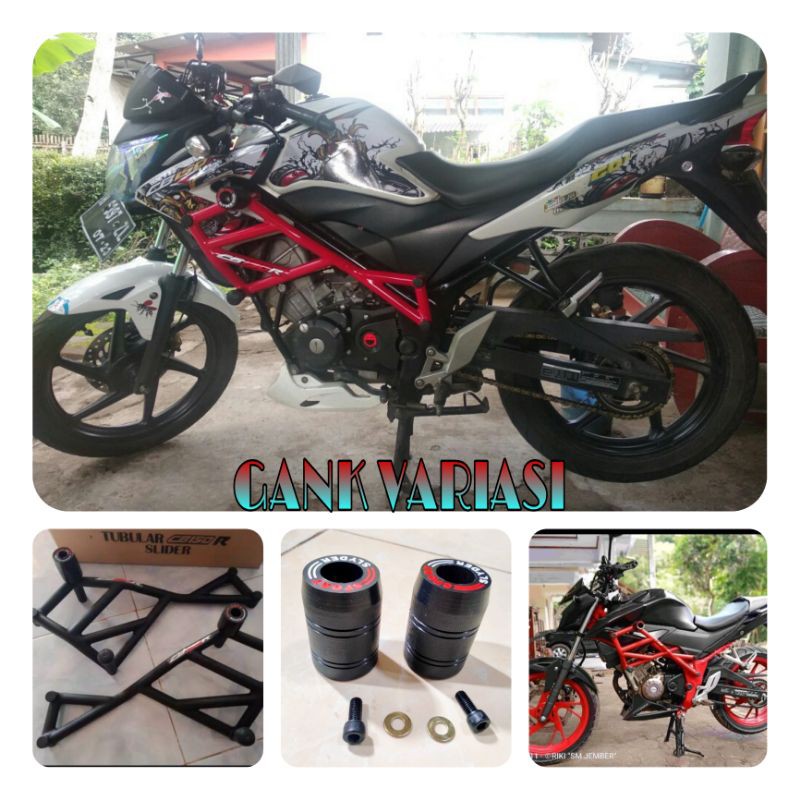 Jual Crashbar Tubular Honda Cb150r New Dan Cb150r Old Plus Jalu Frame ...