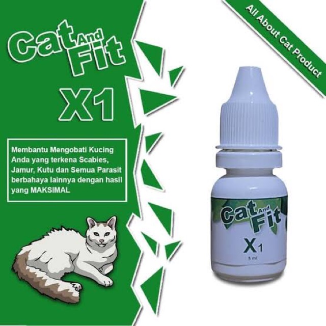 Jual CAT AND FIT X1 (OBAT KUTU, JAMUR, SCABIES KUCING) | Shopee Indonesia