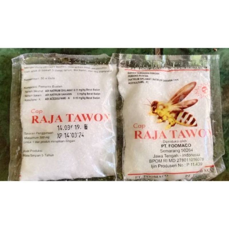 Jual Pemanis buatan cap raja tawon | Shopee Indonesia