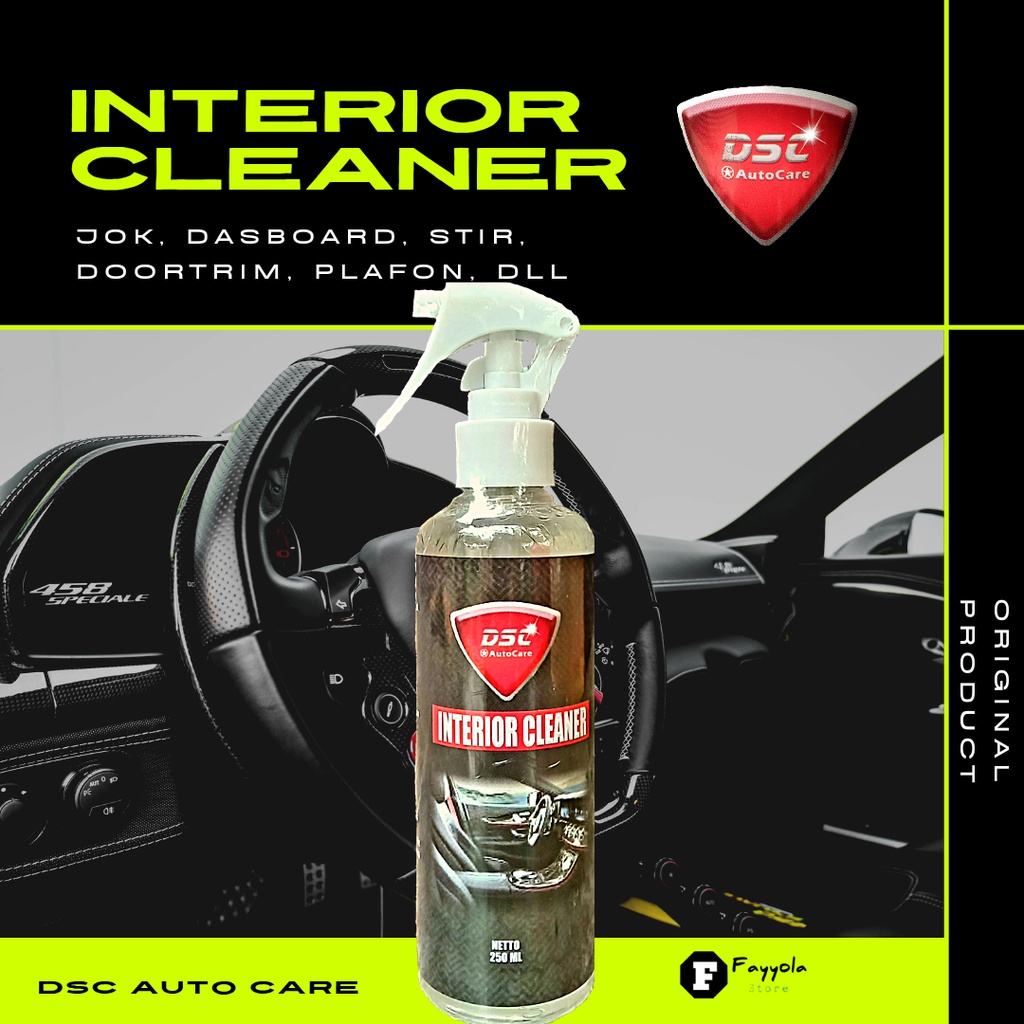 Jual Interior Car Cleaner - Pembersih interior Mobil / Jok /Stir / Dasboard  / Plafon / Door Trim