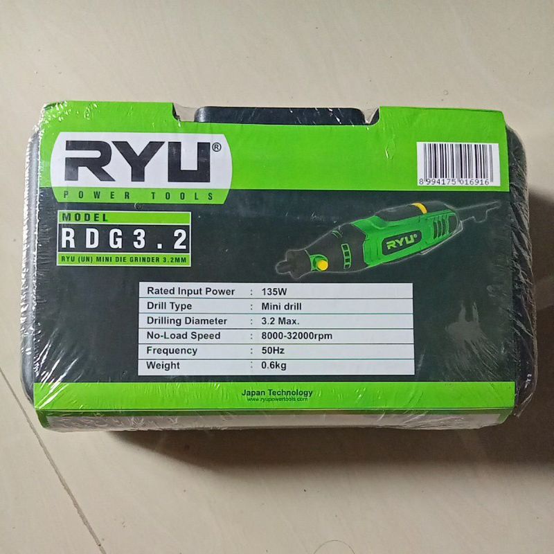 Jual RYU RDG 3.2 Mini Die Grinder Set 40 Pcs - Tuner Set Gerinda Bor ...