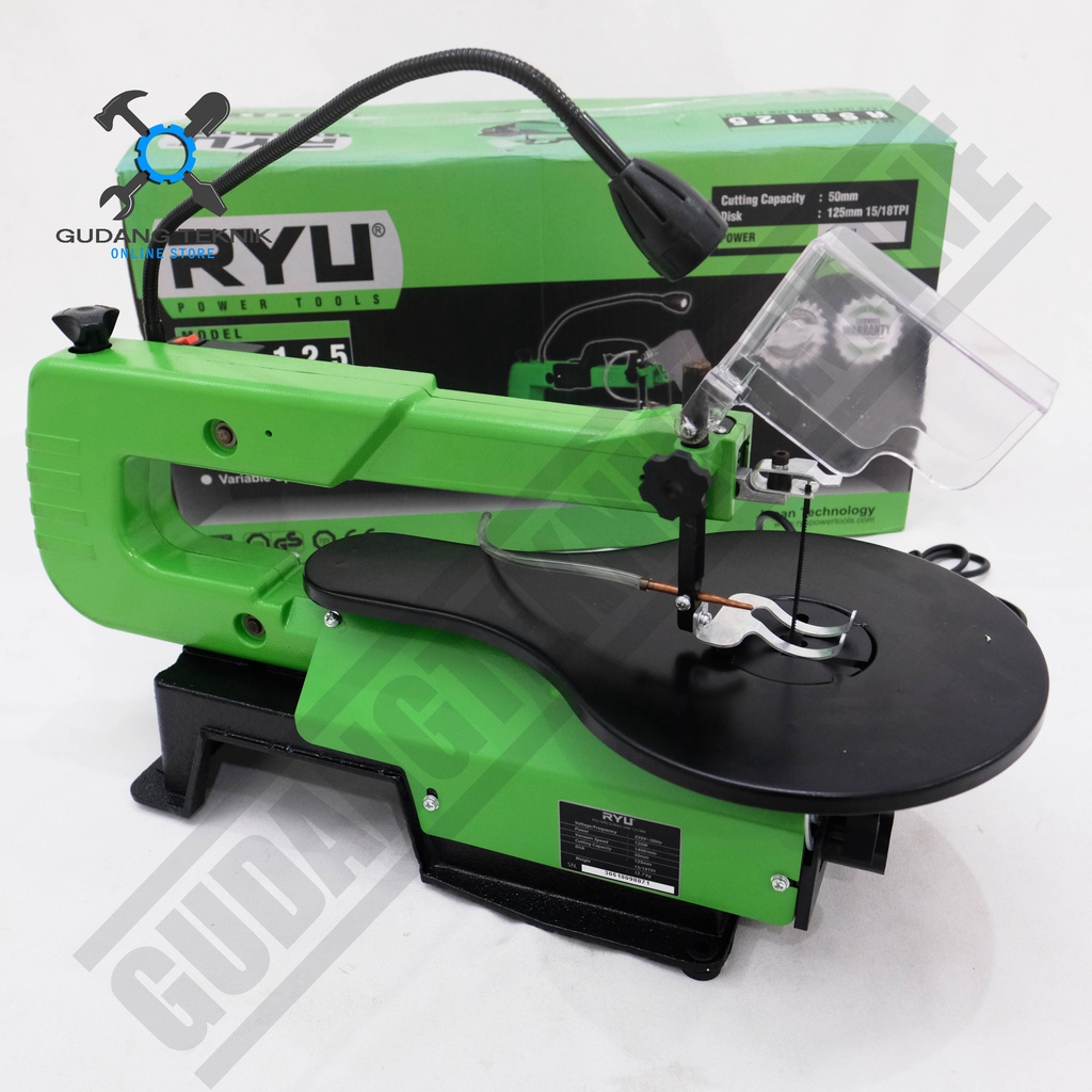 Jual Mesin Scroll Saw Ryu RSS125 - Gergaji Ukir Kayu Akrilik Triplek ...