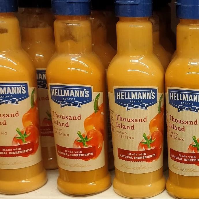 Jual Hellmans Hellmanns Helmans Hellmanns Thousand Island Dressing 210ml Shopee Indonesia 0184