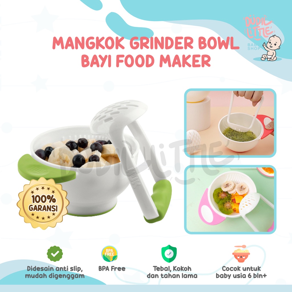 Jual Baby food maker food processor mpasi bayi mangkok grinder alat