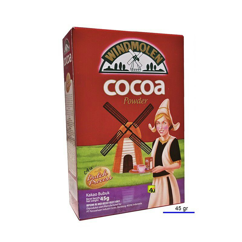 Jual Windmolen Cocoa Powder 45gr | Shopee Indonesia
