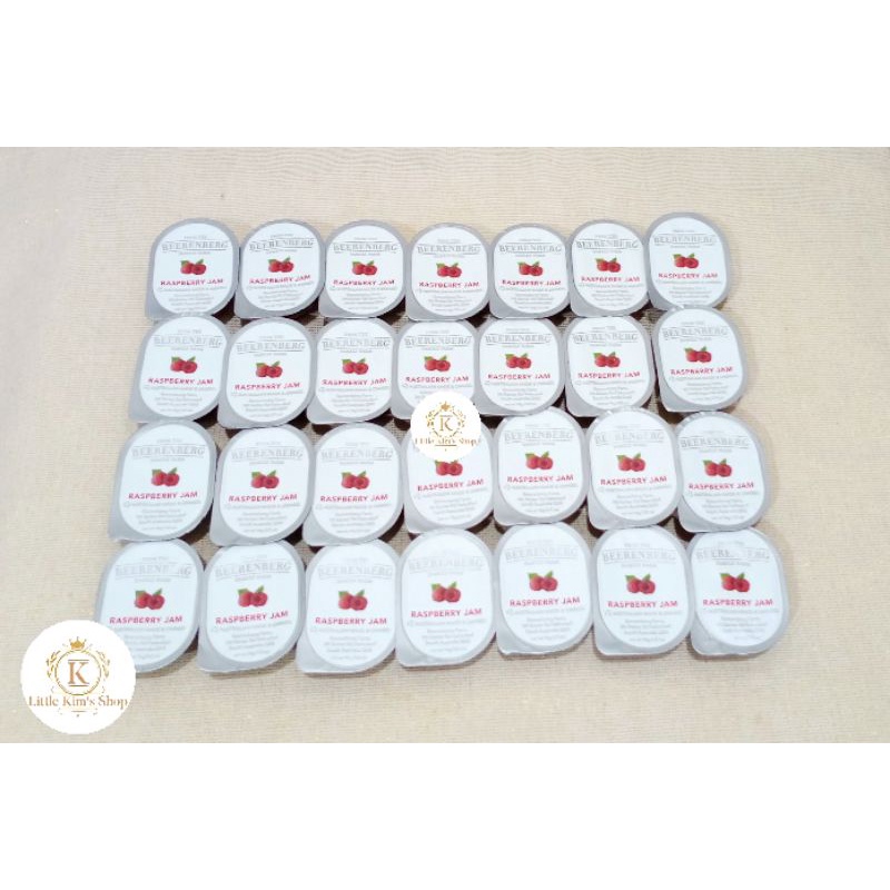 Jual READY EXP 07/25 Beerenberg Farm Raspberry Jam Single Pack 14 gram ...