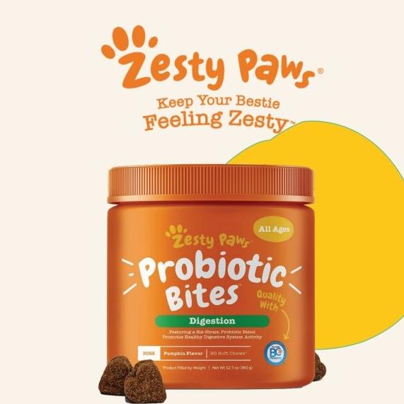 Jual Zesty Paws Probiotic Bites (360 G) Shopee Indonesia