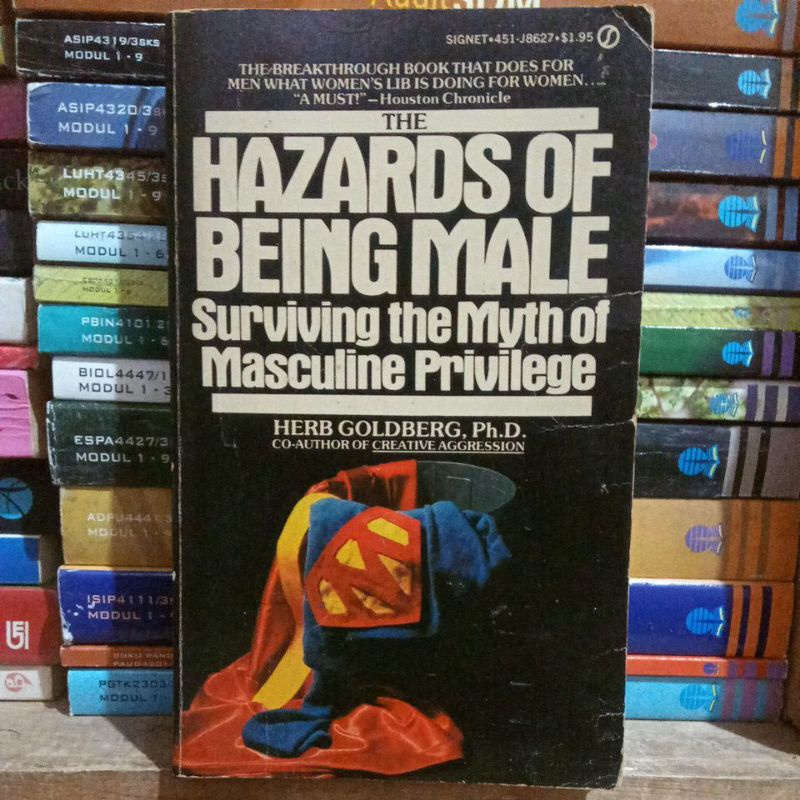 Jual Buku THE HAZARDS OF BEING MALE;Surviving The Myth Of Masculine ...