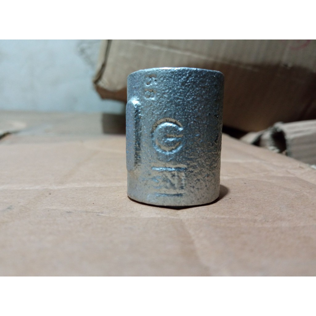 Jual Socket Besi 3/8 inch Sambungan Pipa Air Ledeng Sock Welding Shok ...