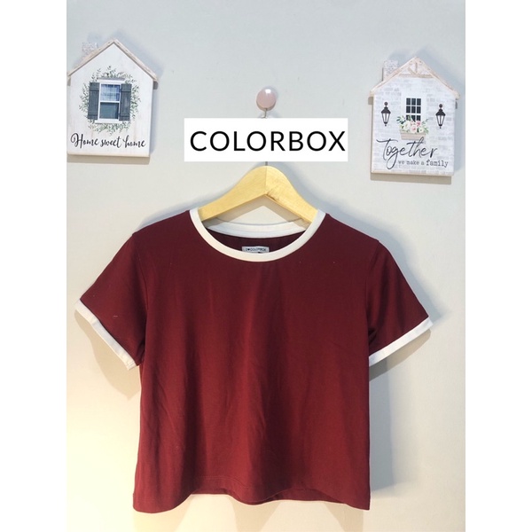 Jual crop top colorbox | Shopee Indonesia