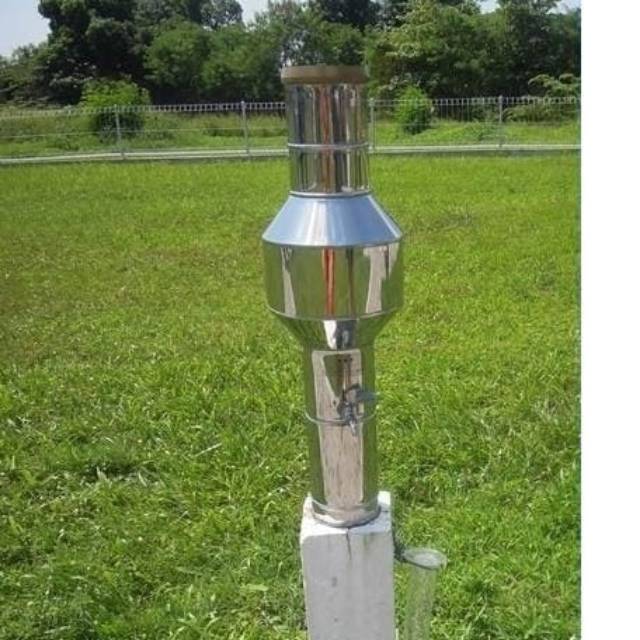 Jual Penakar Hujan Manual, Rain Gauge Ombrometer OBS Alat Ukur Curah Hujan | Shopee Indonesia