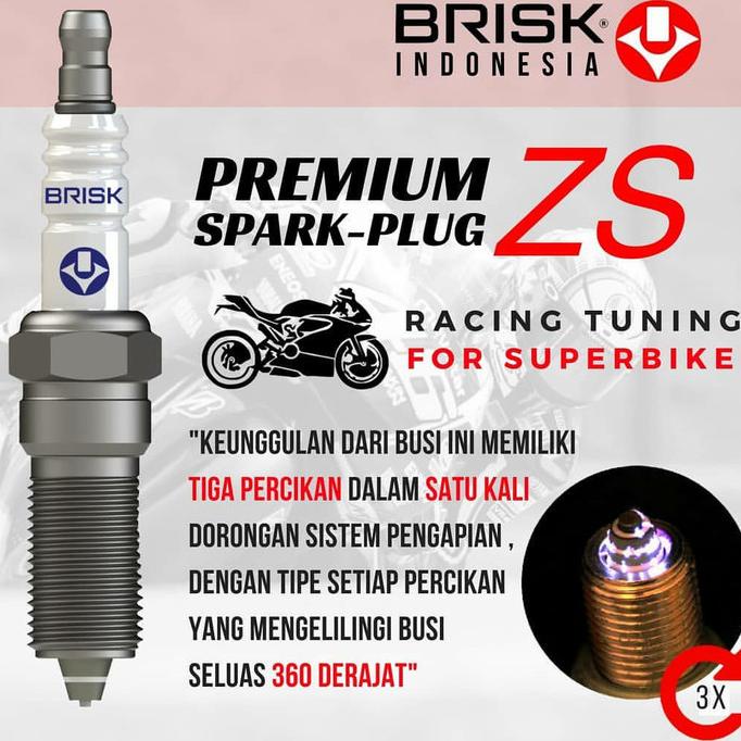 Jual Busi Racing Brisk Premium Adv Pcx Cbr Crf Rally