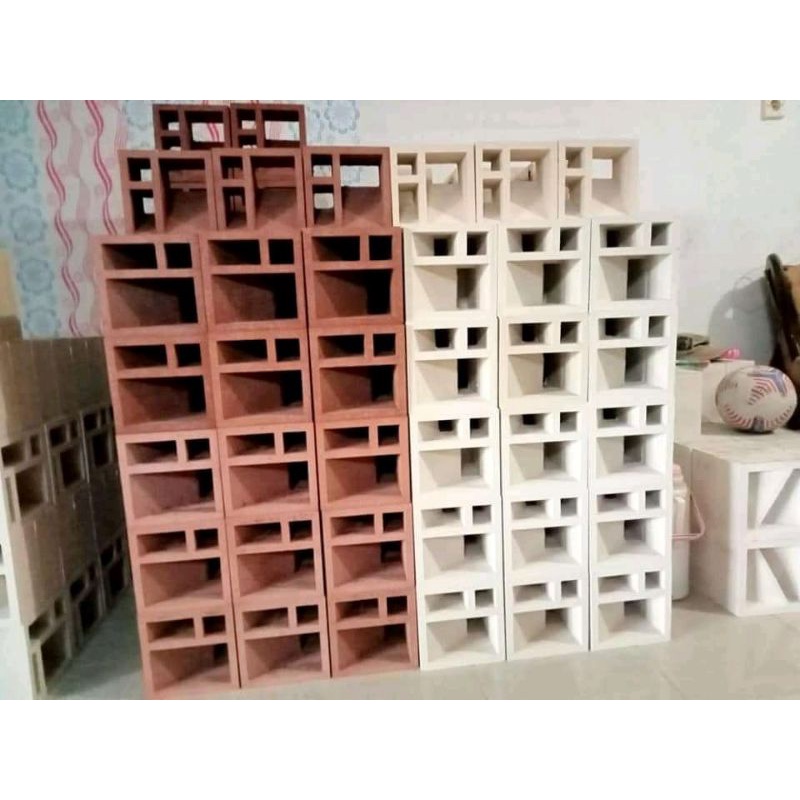 Jual roster moderen/roster minimalis/roster beton/roster LB 3 merah ...