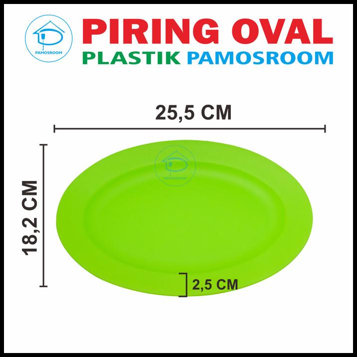 Jual Pamosroom Piring Plastik Piring Saji Sambal Pecel Lele Salad