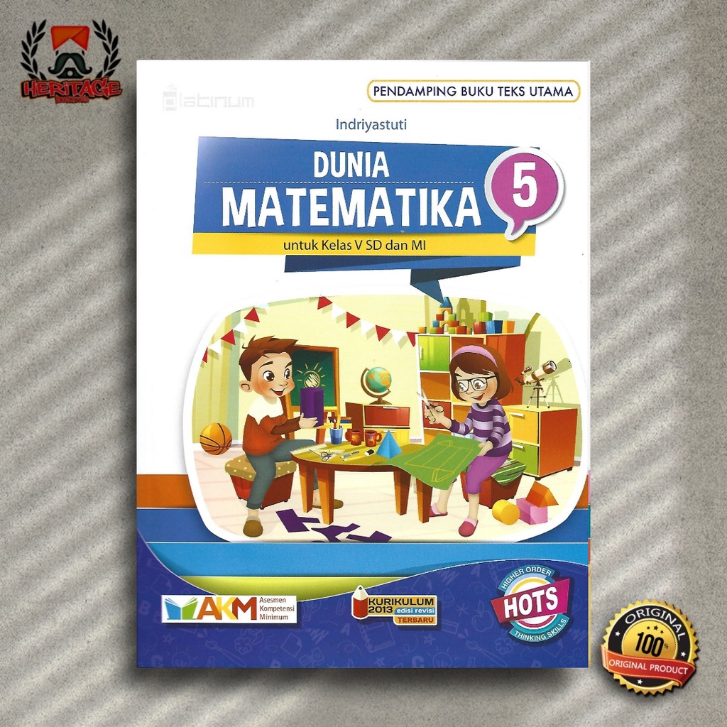 Jual Buku Matematika Kelas 1 2 3 4 5 6 Matematika Sd Platinum Hots