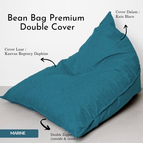 Jual Bean Bag Medium Double Cover Bantal Lesehan Indoor Outdoor Bahan ...