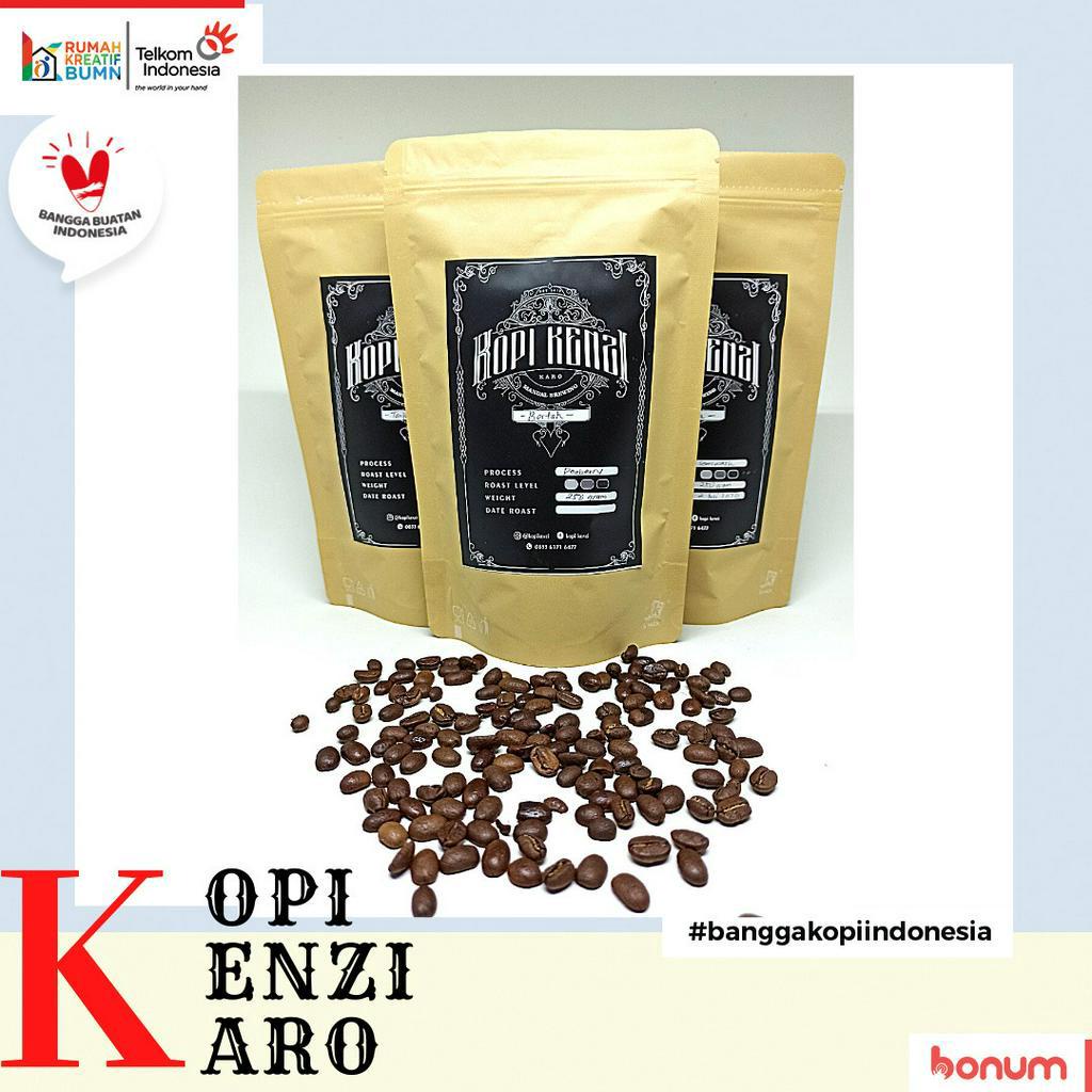 Jual Kopi Kenzi - Bubuk Kopi Arabica Proses Natural 250 Gram | Shopee ...