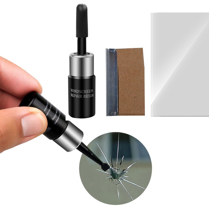 Jual Alat Reparasi Kaca Mobil Retak Car Window Crack Repair Tool Resin