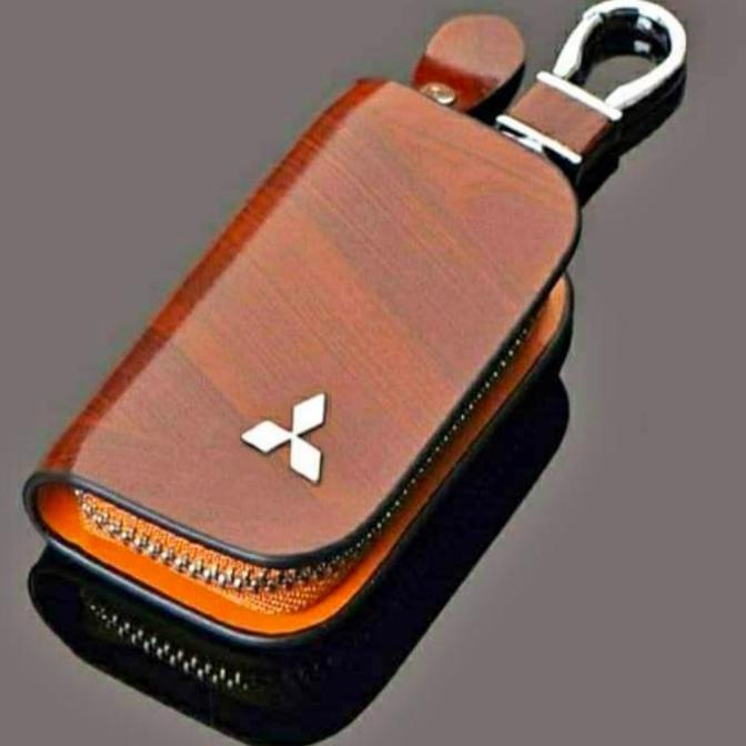 Jual Dompet Stnk Kulit Import Gantungan Kunci Mobil Mitsubishi