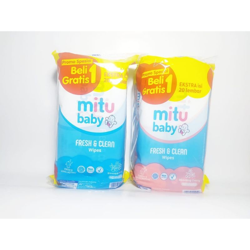 Mitu baby best sale wipes ganti popok