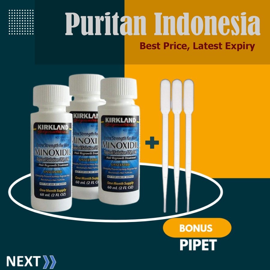 Jual Kirkland Minoxidil Costco US Original 1.000.000 Shopee Indonesia