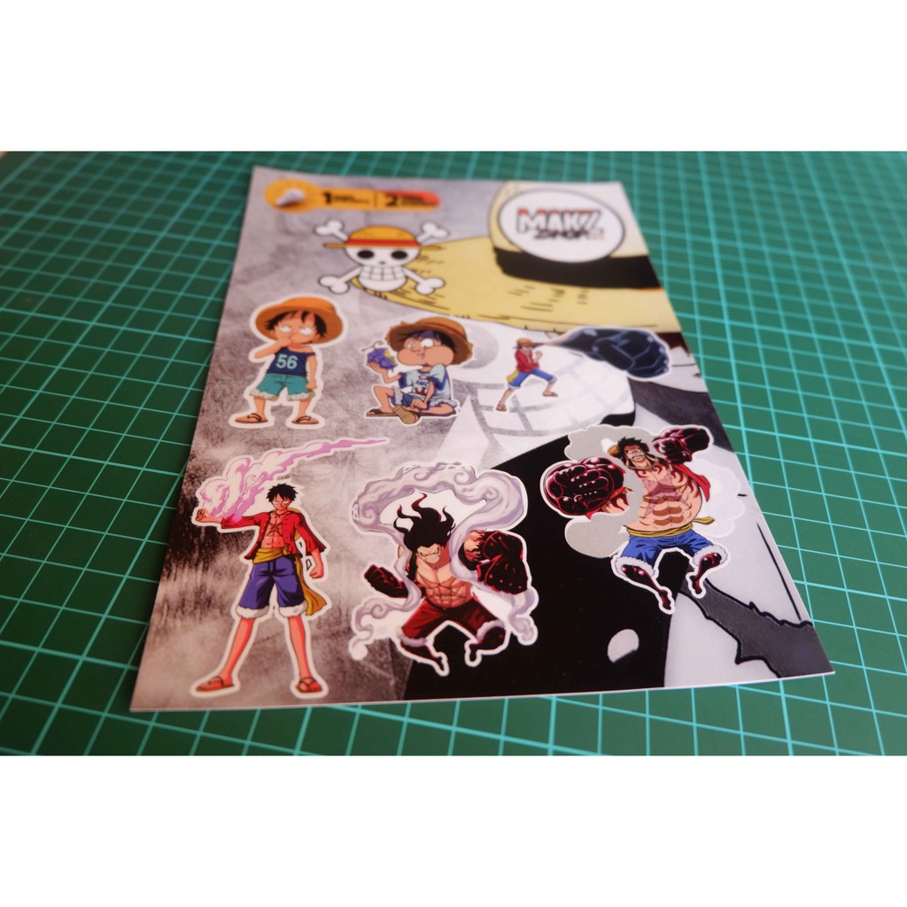 Jual Stiker Anime Luppy Onepiece | Shopee Indonesia