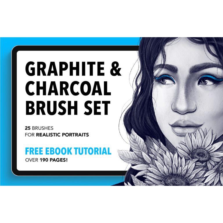 Jual Procreate Brush Digital Portrait Brushes for Procreate with