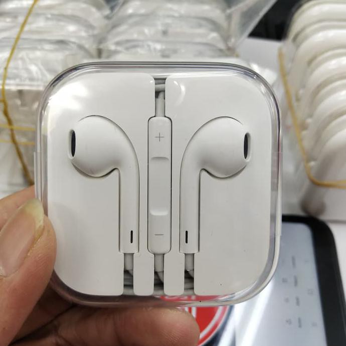 Handsfree Headset Earphone Earpods Apple Iphone Original Ibox