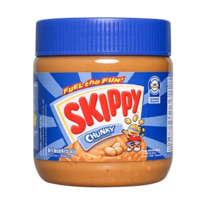 Jual SKIPPY CREAMY PEANUT BUTTER / SKIPPY CHUNKY PEANUT SPREAD 340 GRAM ...