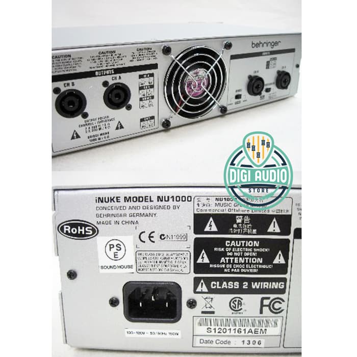 Jual ALAT MUSIK Behringer iNUKE NU1000 [ NU 1000 ] Rackmount