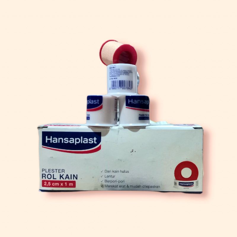 Jual hansaplast plaster roll kain 2,5cm x 1m | Shopee Indonesia