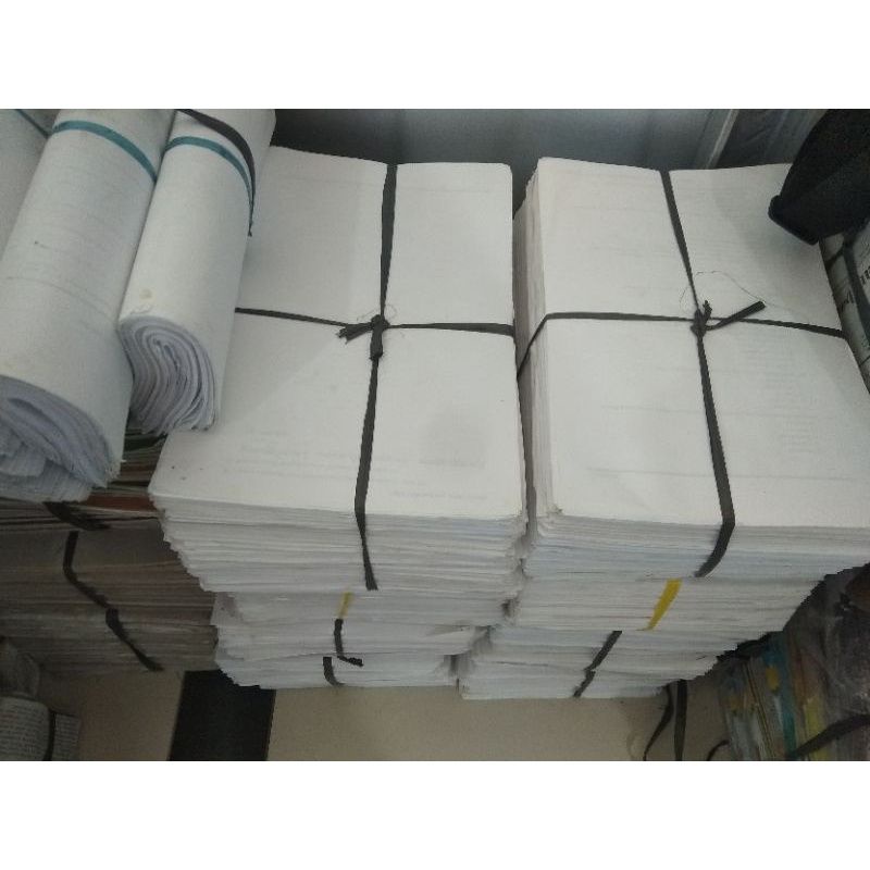 Jual KERTAS HVS BEKAS LAYAK PAKAI / KERTAS BEKAS KILOAN 1 KG TERLARIS