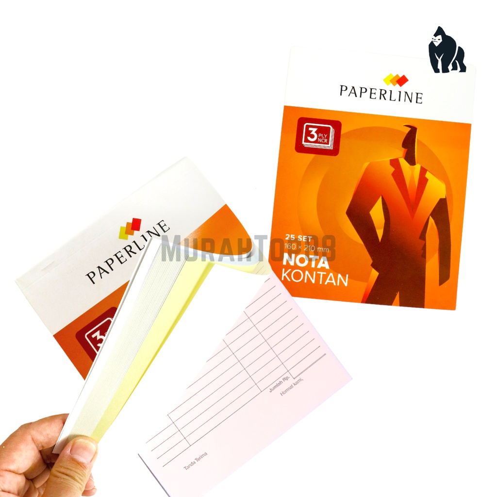 Jual Buku Nota Kontan 3 Ply Paperline / Bon Besar Rangkap 3 NCR [PER ...