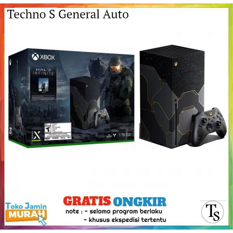 Jual Console Xbox Series X 1TB Halo Infinite Limited Edition | Shopee ...