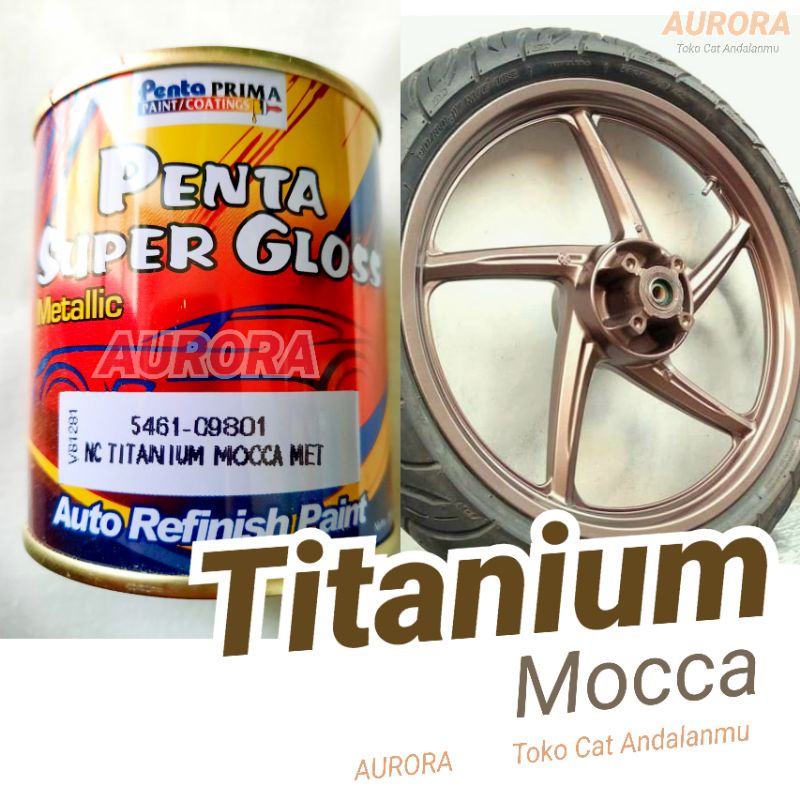 Jual Cat Titanium Mocca Penta Super Gloss Lemah Teles Coklat Tua ...