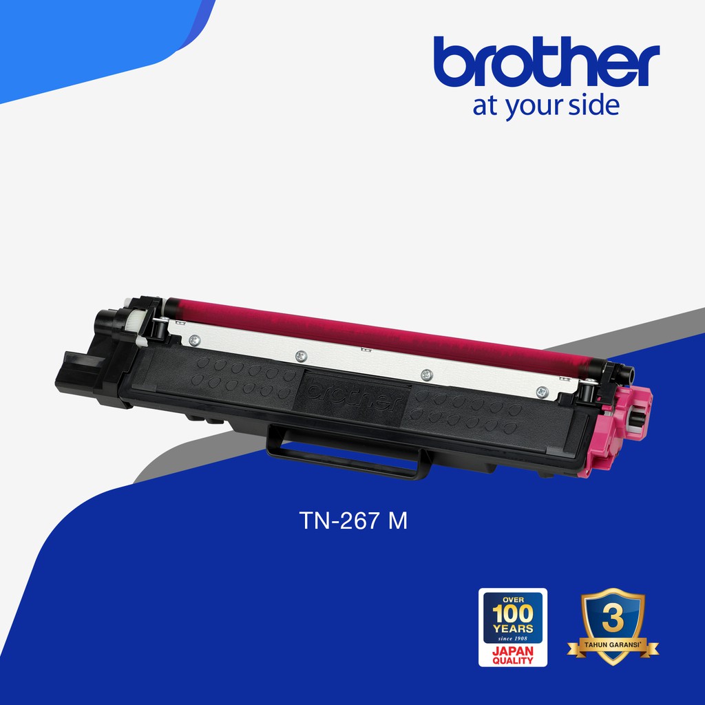 Toner Brother Original TN267 Magenta for DCP-L3551CDW, MFC-3735CDN, dll - Original Resmi