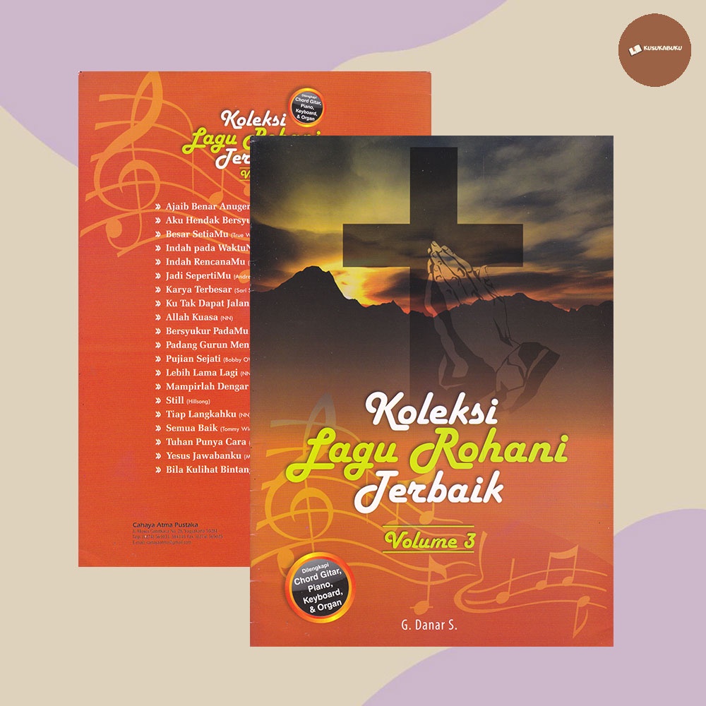 Jual Buku Koleksi Lagu Rohani Terbaik Volume 3 | Shopee Indonesia
