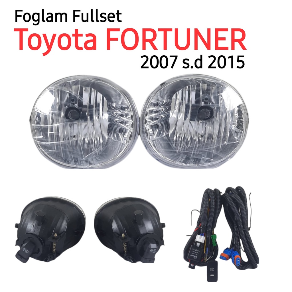 Jual Fog Lamp Lampu Kabut Sorot Foglamp Toyota Fortuner