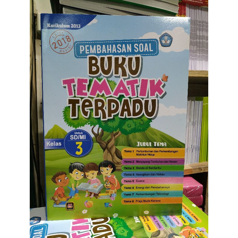 Jual BUKU PEMBAHASAN SOAL BUKU TEMATIK TERPADU KELAS 3 SD | Shopee ...