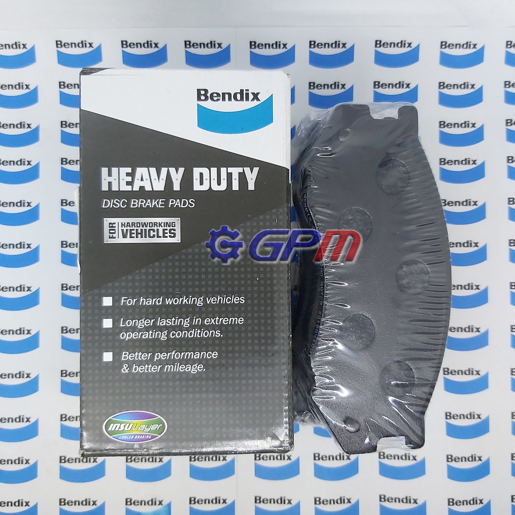 Jual Bendix Kijang Super & Grand KF50 Kampas Rem Depan DB306 - Hitam ...