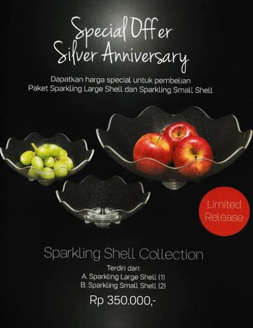 Jual Sparkling shell collection / tempat buah | Shopee Indonesia